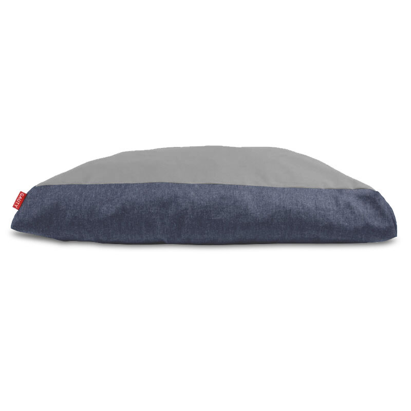 Gauty Cama para Perros y Gatos  Denim e Tela de sarga - Azul y gris, , large Imagen numero 1