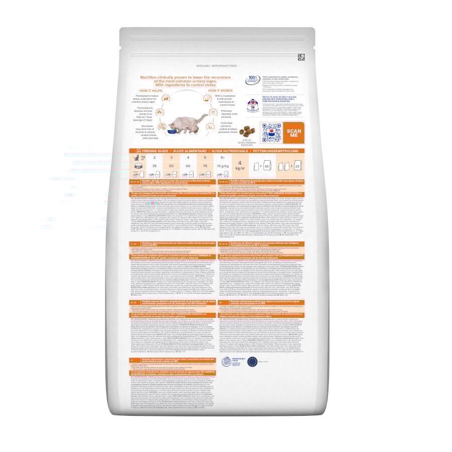 Hill&#039;s Prescription Diet Urinary Care c/d pescado azul pienso para gatos thumbnail