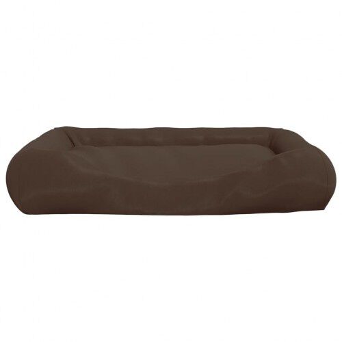 Vidaxl cama rectangular acolchada marr&oacute;n para mascotas, , large Imagen numero 10