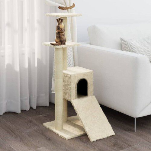 VidaXL &Aacute;rbol Rascador Con Casa para gatos, , large Imagen numero 2