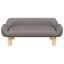 vidaXL Cama para perros de tela gris taupe 70x40x24 cm, , large indicador imagen numero 2
