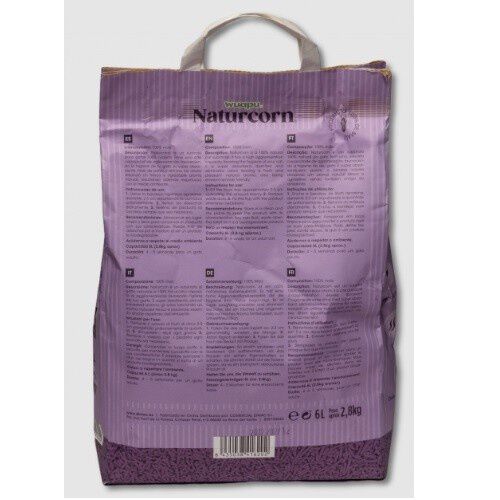 Wuapu naturcorn arena natural de maiz olor a lavanda para gatos thumbnail