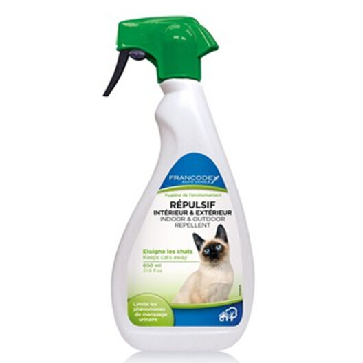 exhaustivo freno Descanso Francodex Spray Repelente para gatos | Tiendanimal