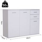 Mueble organizador Homcom color Blanco, , large image number null