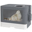 PawHut Arenero para Gatos Gris, , large indicador imagen numero 1