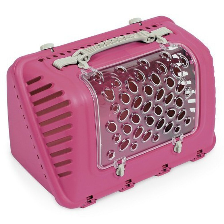 Transportín P-BAG para gatos color Rosa, , large image number null