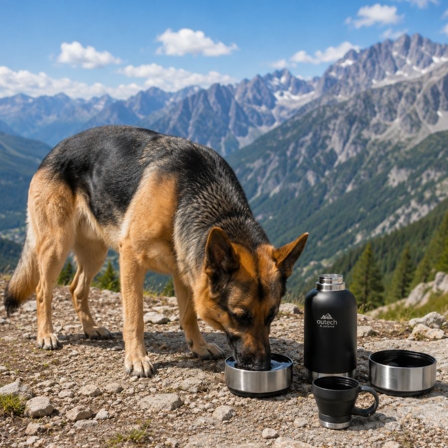 Outech X-perience Botella y Bebedero para perros, , large Imagen numero 2
