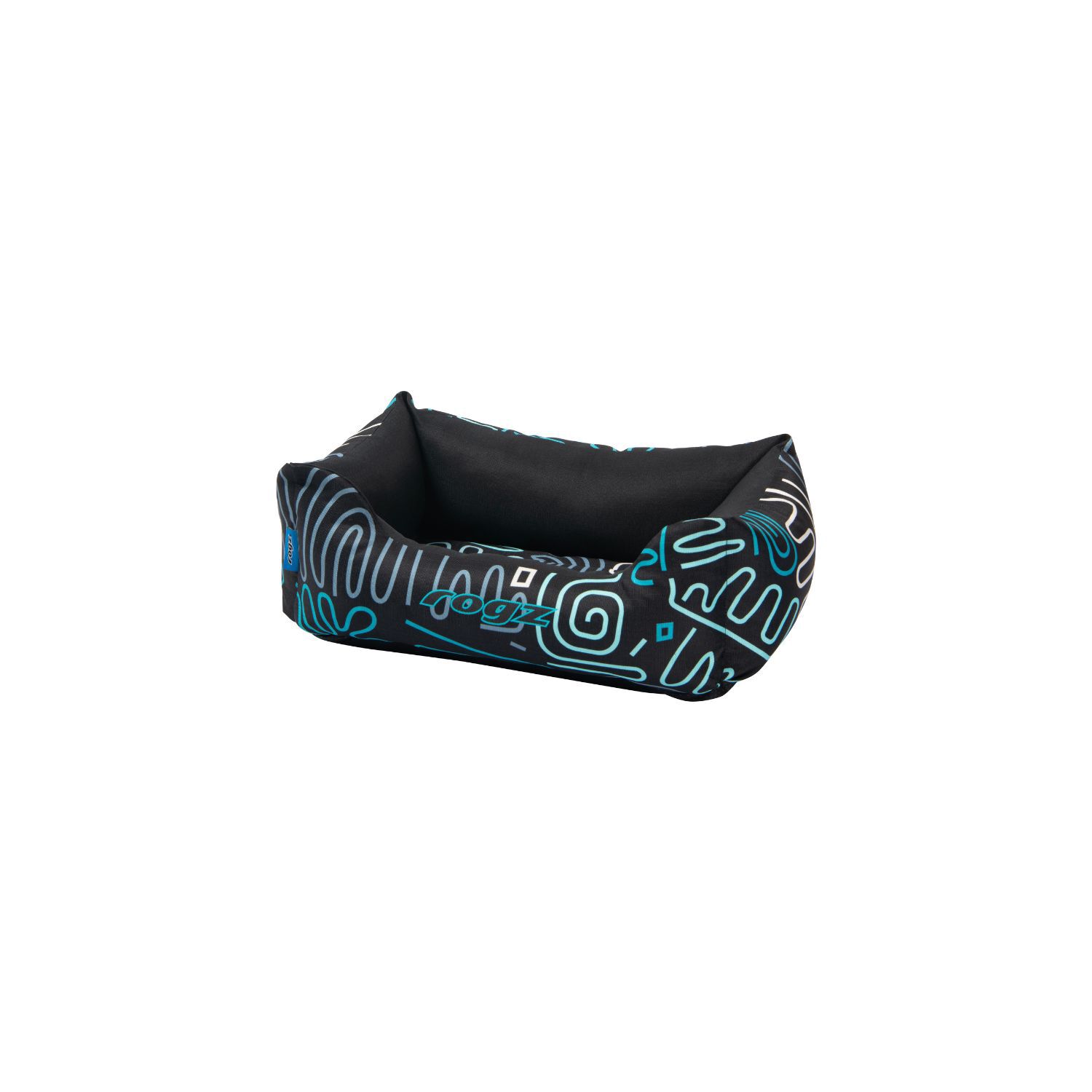 Cama para perro Rogz Graphix 76x51x26cm Estampado Doodle Talla M (12-22kg), , large Imagen numero 4