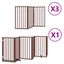 Vidaxl Puerta para Perros Plegable Paneles Puerta para Mascotas Madera de &Aacute;lamo, , large indicador imagen numero 6