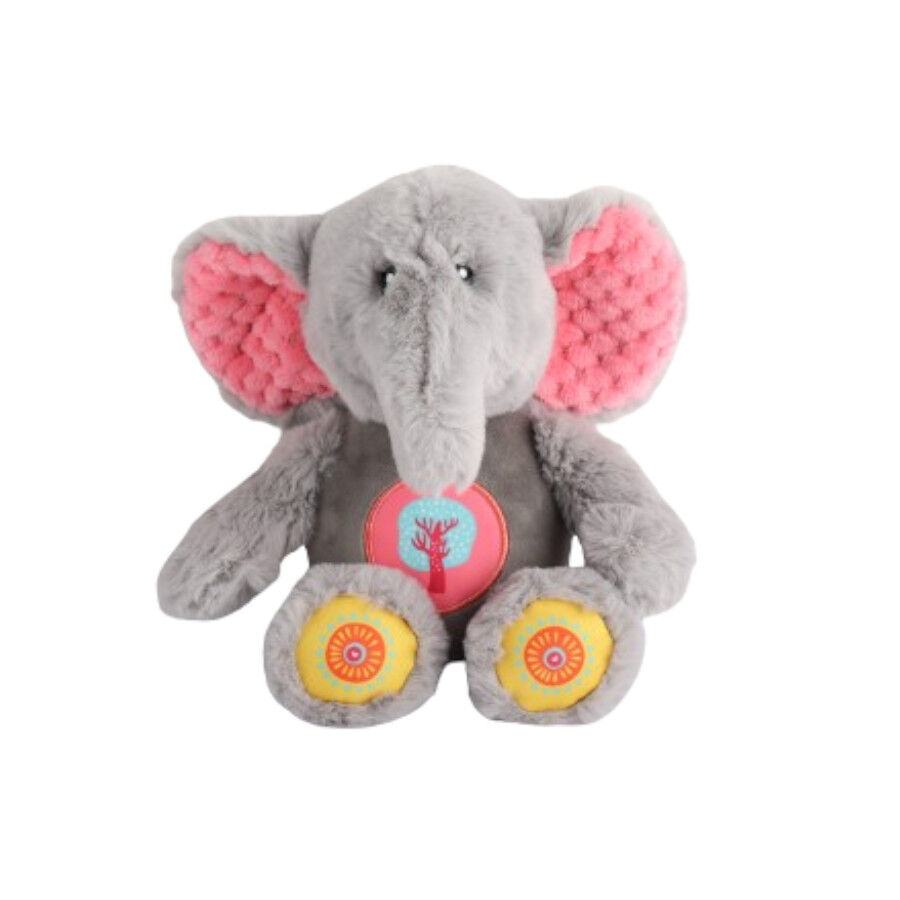 Tootoy! Comfort Cute Elephant Cuddler peluche para perros thumbnail