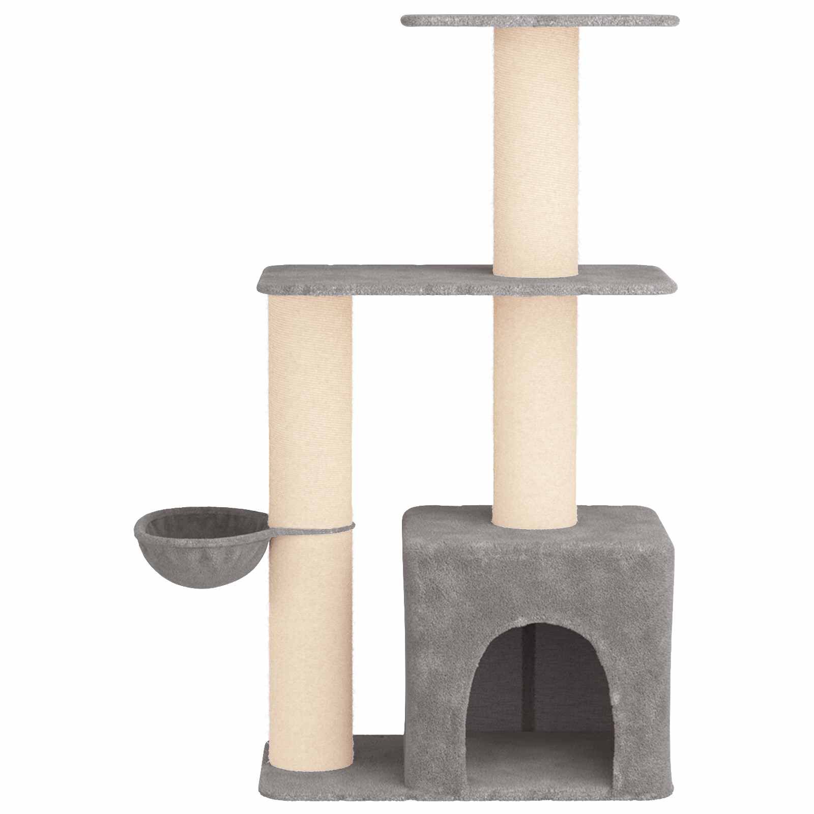 vidaXL &Aacute;rbol para gatos con postes de sisal &Aacute;rbol rascador Torre Gatos Juego, , large Imagen numero 5