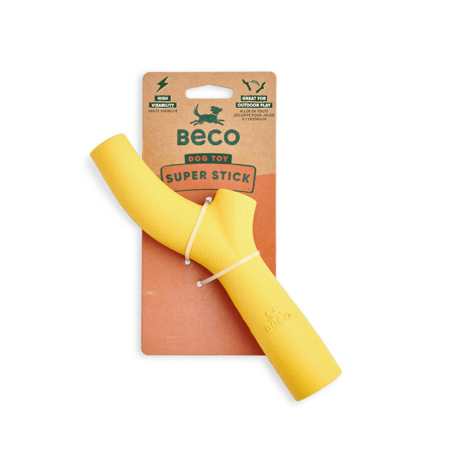 BECO Mordedor de Goma Amarillo para perros, , large Imagen numero 5