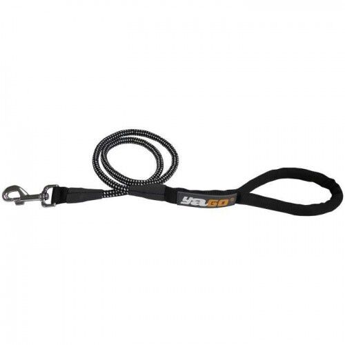Yago correa deportiva de nylon negra para perros, , large Imagen numero 1