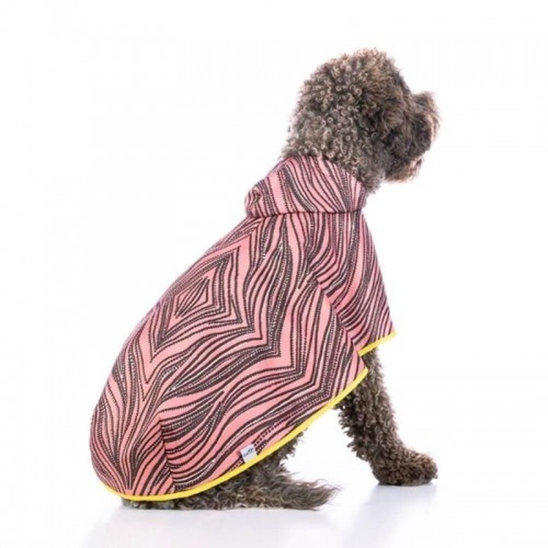 Capa de lluvia Lola Softshell para perros color Rosa, , large image number null