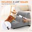 Nobleza Escalera para Perros, Escaleras Rampa para Perros Mascotas de Espuma de 3 Escalones con Rodillo para Pelusa, Escalera para Cama de Perros Pequeños Perros y Gatos Subir a la Cama, , large indicador imagen numero 9
