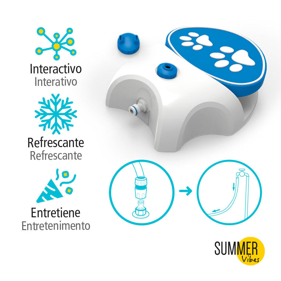 Summer Vibes Pedal de agua interactivo para perros, , large Imagen numero 3