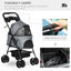 PawHut Cochecito para Mascotas Plegable y Desmontable, , large indicador imagen numero 4