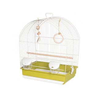Voltregà 642 Eco Jaula Verde con Columpio para pájaros