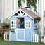 Outsunny Casita para mascota Exterior Azul, , large indicador imagen numero 2