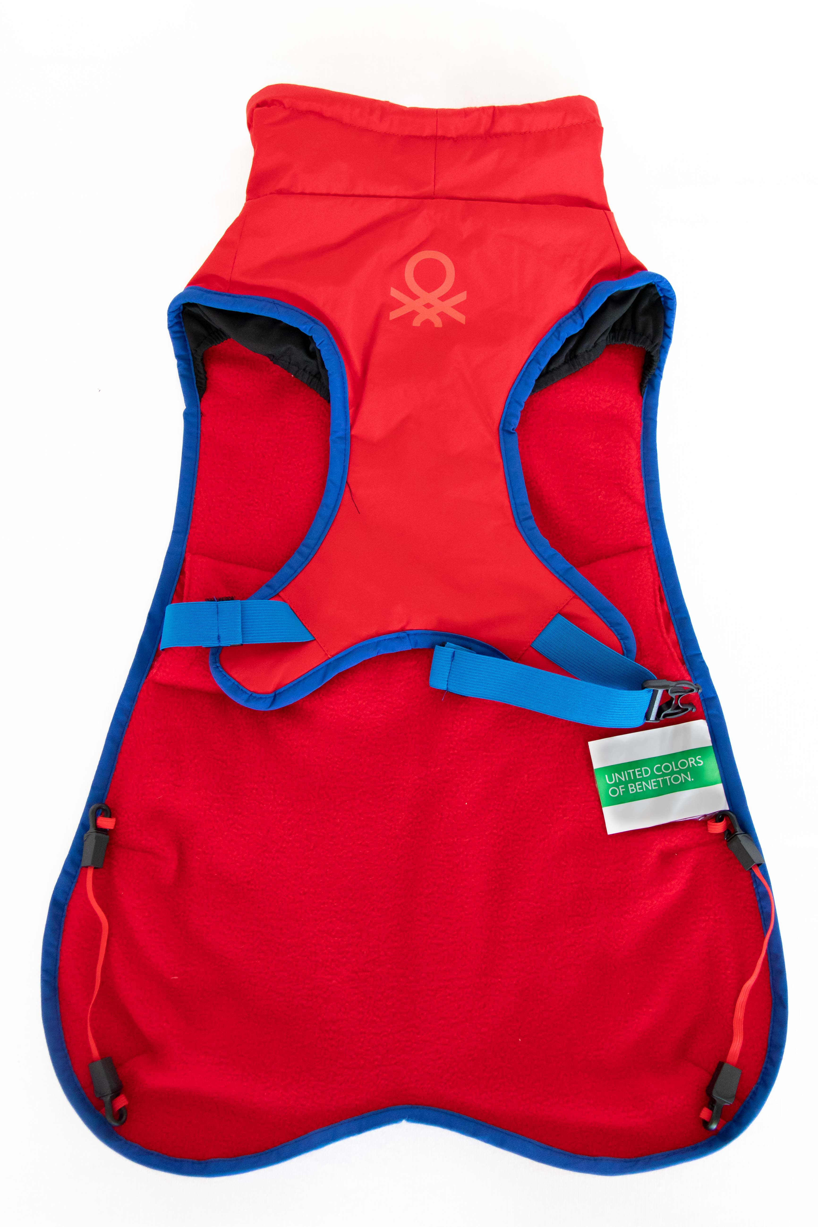 Benetton Abrigo Rojo Talla 53cm, , large Imagen numero 2