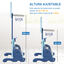 HOMCOM Set de deportes Azul con Soporte 4 en 1 para niños, , large indicador imagen numero 5