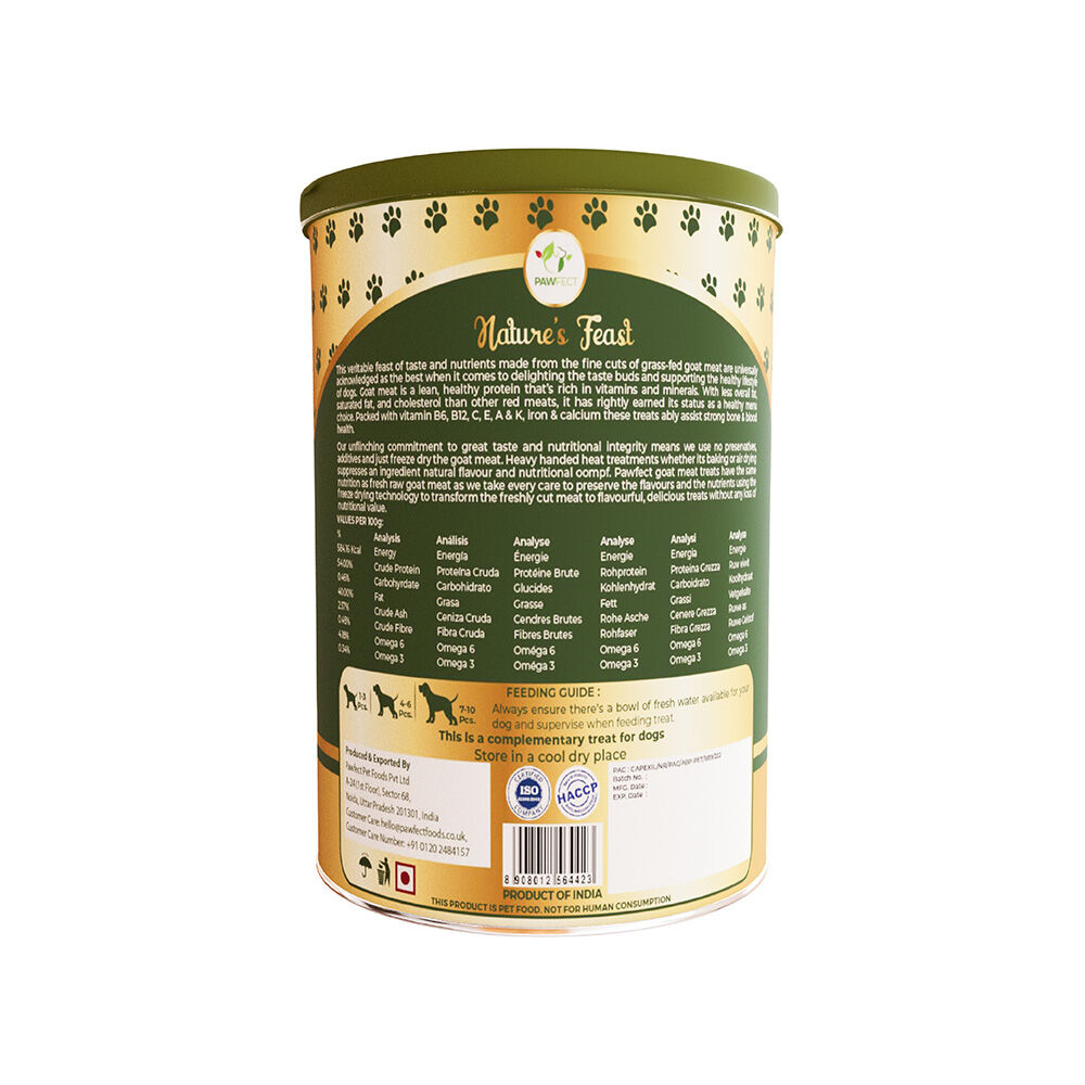 Golosinas liofilizadas para perros: carne de cabra (50 g/1,76 oz), , large Imagen numero 2