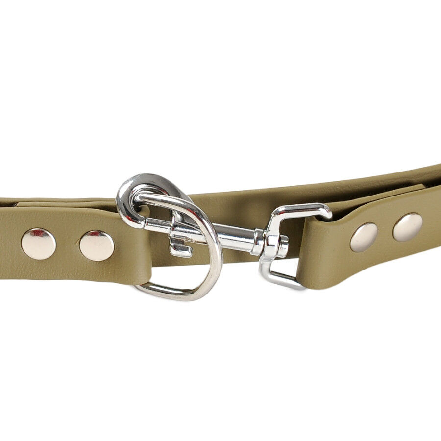 Gotoo Correa Biothane verde oliva para perros, , large Imagen numero 7