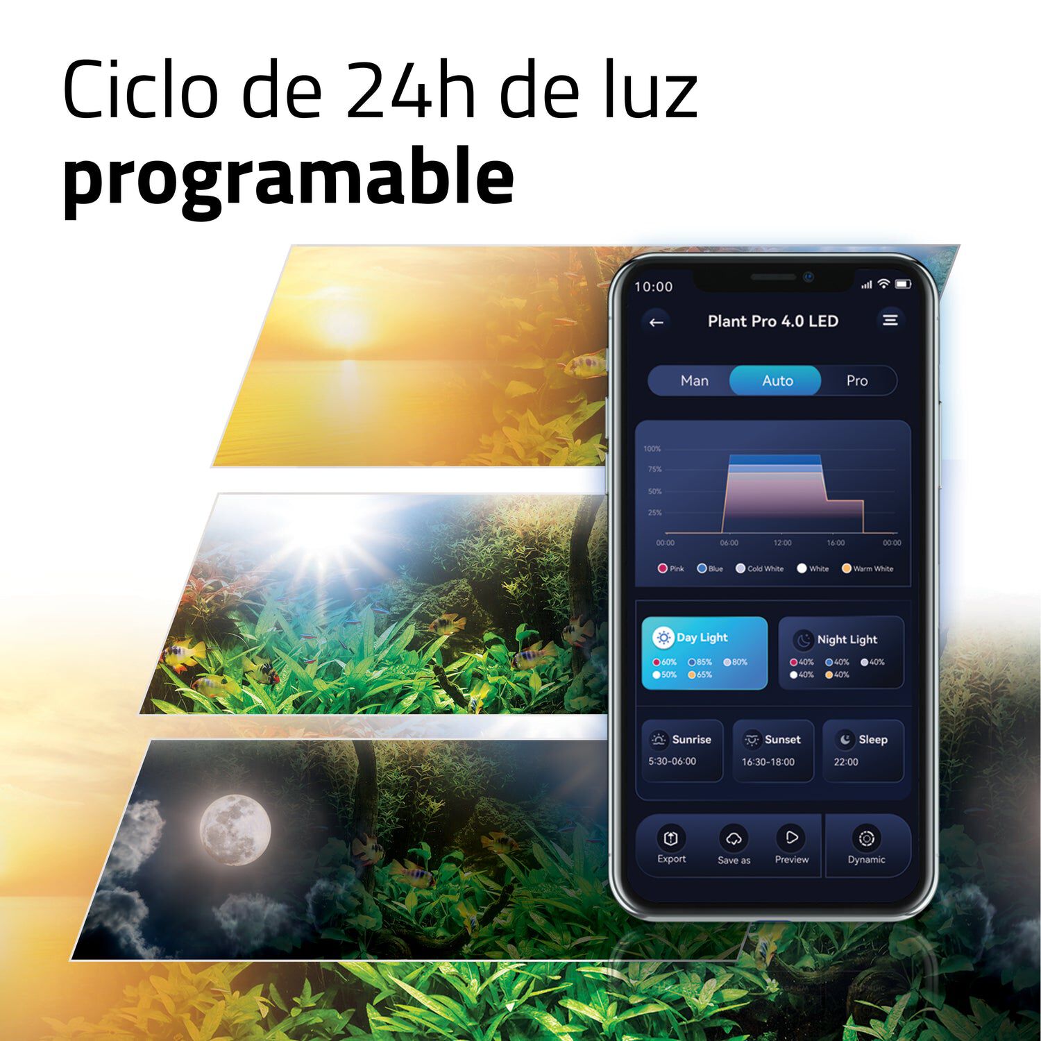 Pantalla Fluval Plant Pro LED 38W, , large Imagen numero 2