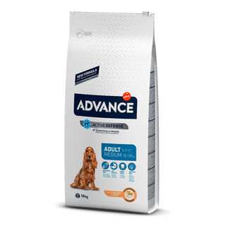 Affinity Advance Medium Adult Pollo y Arroz pienso para perros