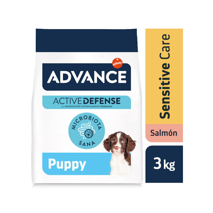 Advance Active Defense Puppy Sensitive Care Salmón pienso para perros thumbnail