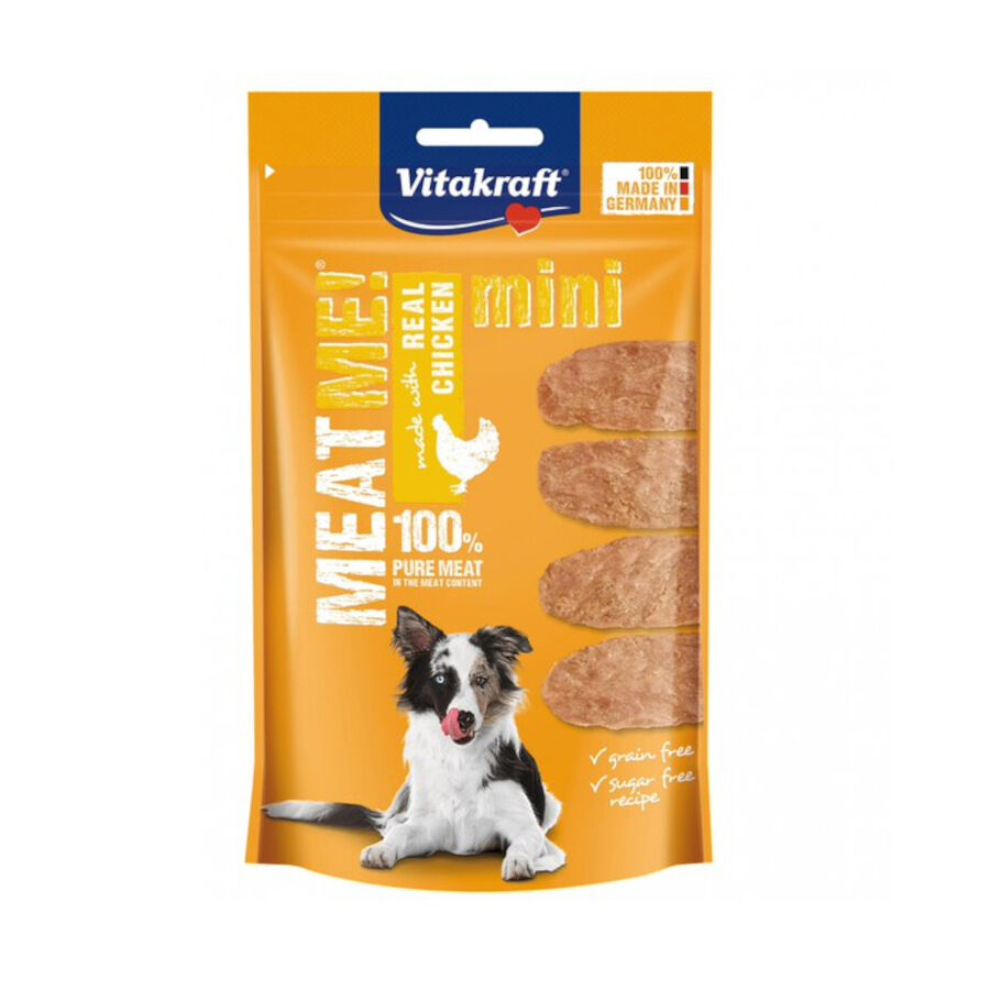 Vitakraft Bocaditos Meat Me Mini Pollo para perros