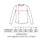 Camiseta para chica rayos personalizable color Blanco, , large image number null