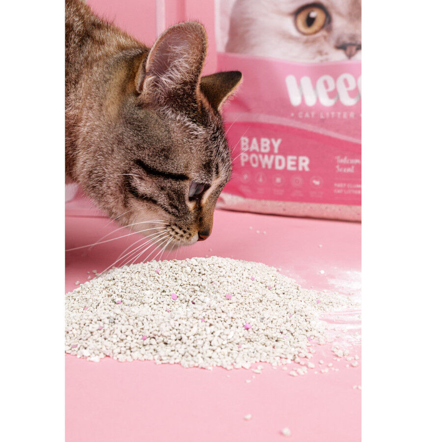 Weego Baby Powder Arena Aglomerante para gatos thumbnail