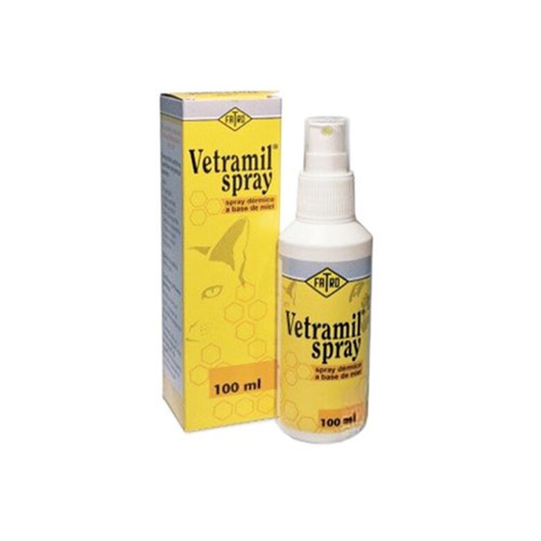 Fatro Sac Vetramil spray cicatrizante con miel image number null