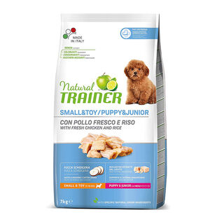 Natural Trainer Puppy/Junior&Mini/Toy Pollo pienso para perros 