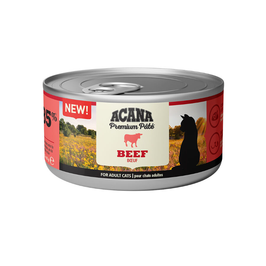 Acana Premium Paté Ternera lata para gatos
