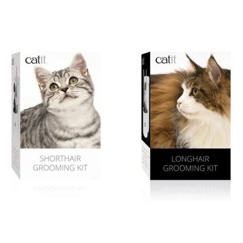 Catit Grooming Kit de peluquería para Pelo Corto para gatos, , large image number null