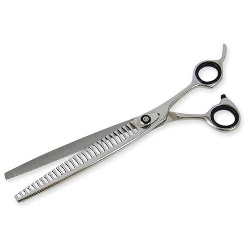Tijera Ib&aacute;&ntilde;ez Zyklon Esculpir 28 dientes peluquer&iacute;a canina, , large Imagen numero 1