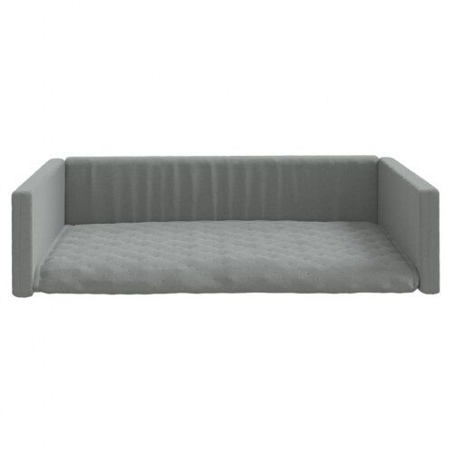 Vidaxl cama de maletero gris claro para perros, , large Imagen numero 12