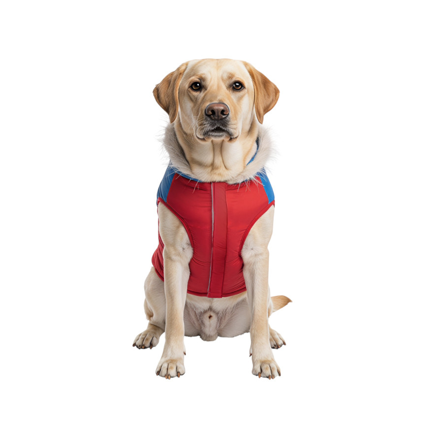 Gotoo Abrigo Rojo con Capucha para perros, , large Imagen numero 7