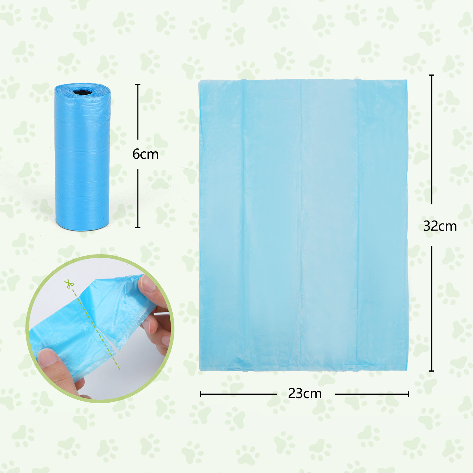 Nobleza Bolsas Caca Perro, 1080 Unidades Bolsas Excrementos Perros, Extra Grueso, Fuerte y a Prueba. 3 Rollos por Pack, 72 Rollos, 3 Colors, , large Imagen numero 3