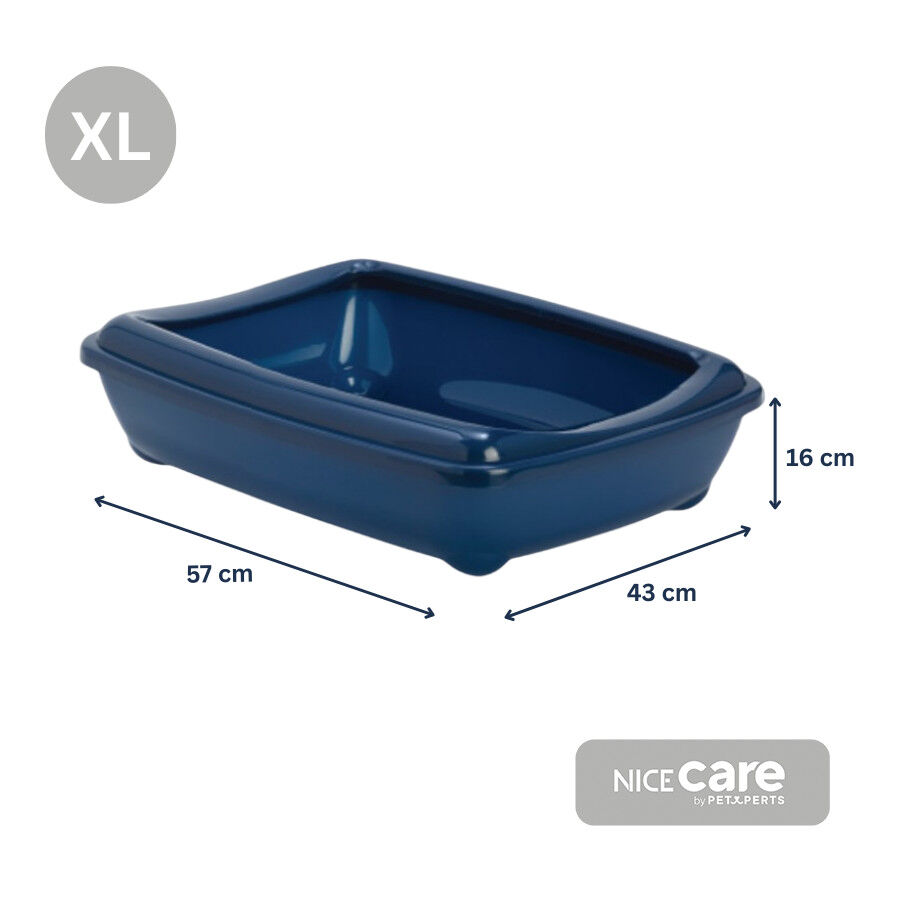 Nice Care Bandeja Sanitaria Azul para gatos thumbnail