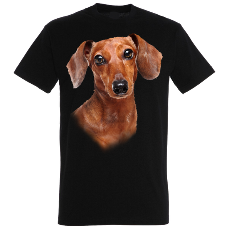 Camiseta Teckel color Negro