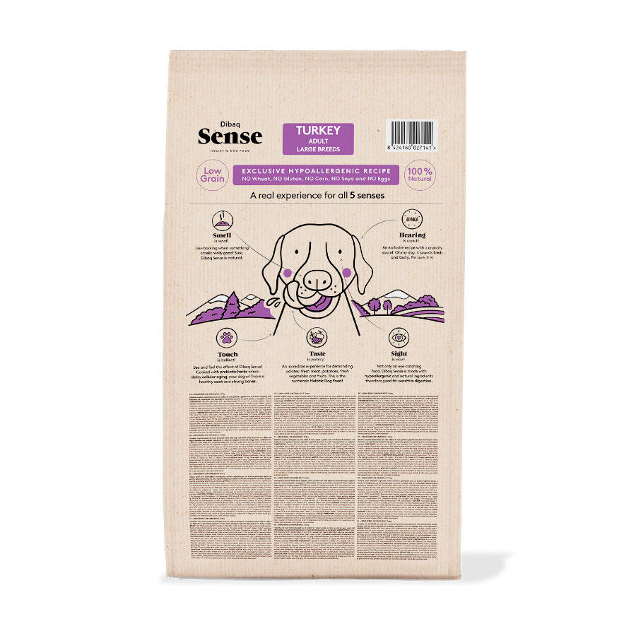 12 Dibaq Sense Low Grain Adult Maxi Pavo Pienso para perros, , large Imagen numero 7