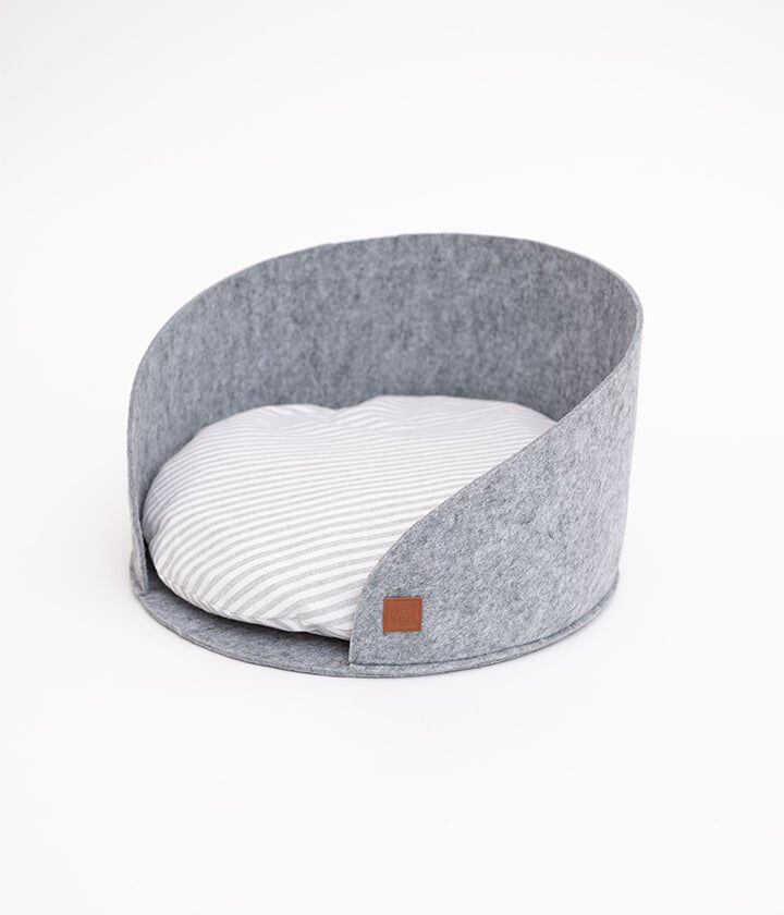 Pet and Co Cama De Lana Gris Luna para Gatos, , large Imagen numero 2