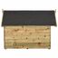 Vidaxl caseta de madera para perros, , large indicador imagen numero 8