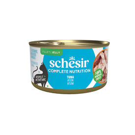 Schesir At&uacute;n en Gelatina Lata para gatos