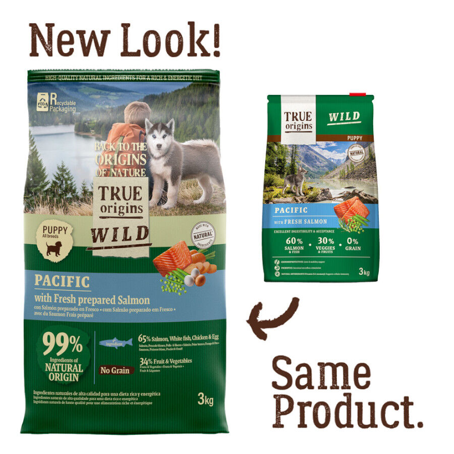 12 kg True Origins Wild Puppy Pacific pienso para perros, , large Imagen numero 2