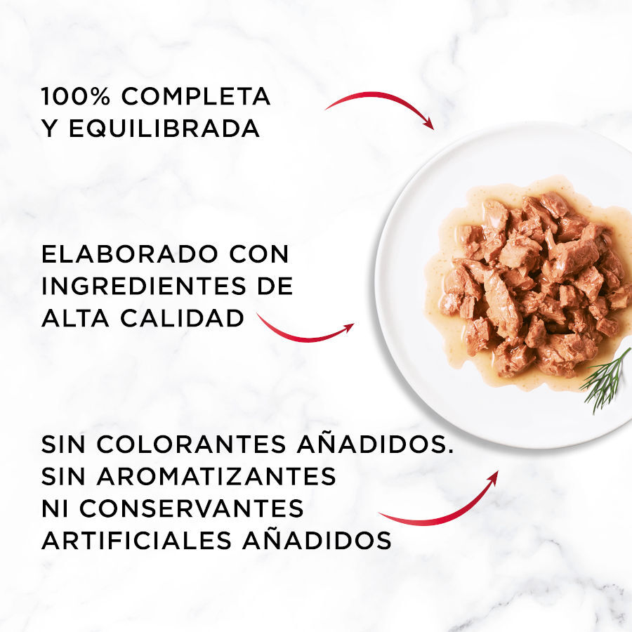 Gourmet Mon Petit Selección Aves en salsa sobre para gatos thumbnail