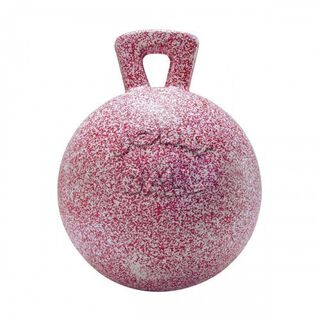 Pelota grande Jolly para caballos color Rojo y Blanco